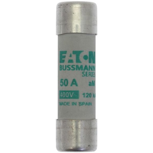 Fuse-link, LV, 50 A, AC 400 V, 14 x 51 mm, aM, IEC image 2