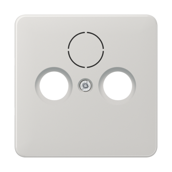 Center plate for TV-FM-SAT sockets CD561SATLG image 3