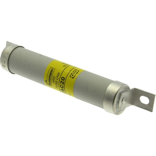 Fuse-link, low voltage, 20 A, AC 1200 V, DC 660 V, BS2692-1, 22 x 139 mm, gL/gG, BS image 4