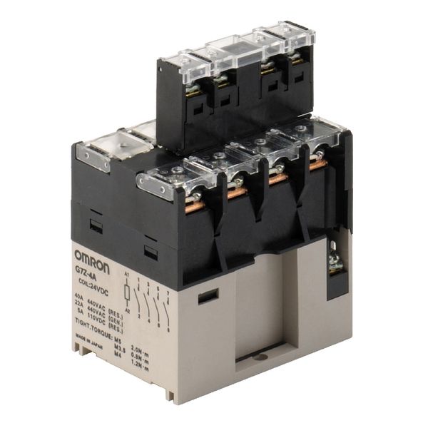 Components, Industrial Relays, G7 Power Relays, G7Z-4A 12VDC image 5