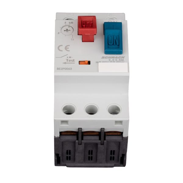 Motor Protection Circuit Breaker BE2 PB, 3-pole, 0,4-0,63A image 1