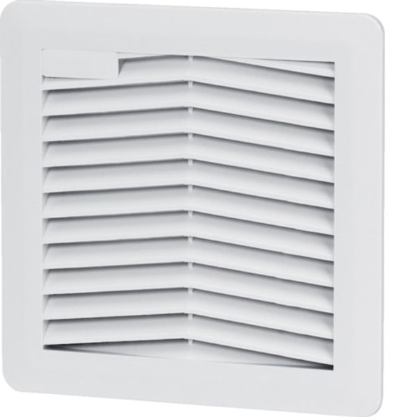 QUADRO VENTILATION GRILL WITH FILTER 105X105MM image 1