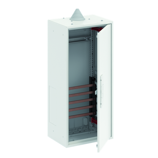 CZE30 ComfortLine Feed-in enclosure, Surface mounting, Isolated (Class II), IP30, Field Width: 1, Rows: 0, 650 mm x 300 mm x 215 mm image 4