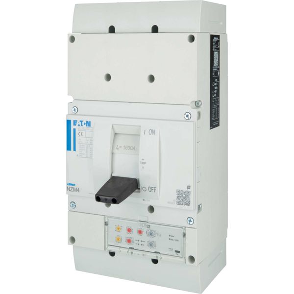 NZM4 PXR20 circuit breaker, 1600A, 3p, Screw terminal, earth-fault protection image 15