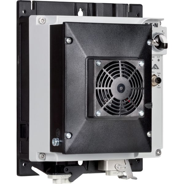 Speed controllers, 8.5 A, 4 kW, Sensor input 4, 400/480 V AC, AS-Interface®, S-7.4 for 31 modules, HAN Q4/2, with fan image 21