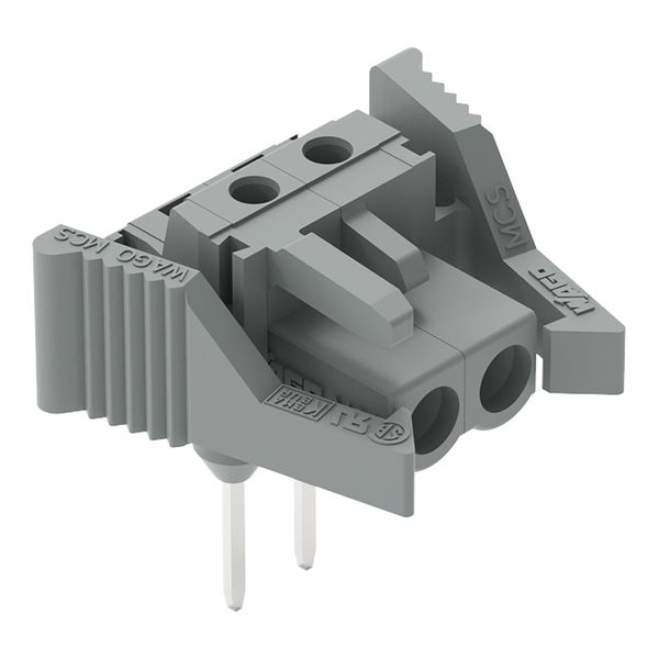 Female connector for rail-mount terminal blocks 0.6 x 1 mm pins angled image 6