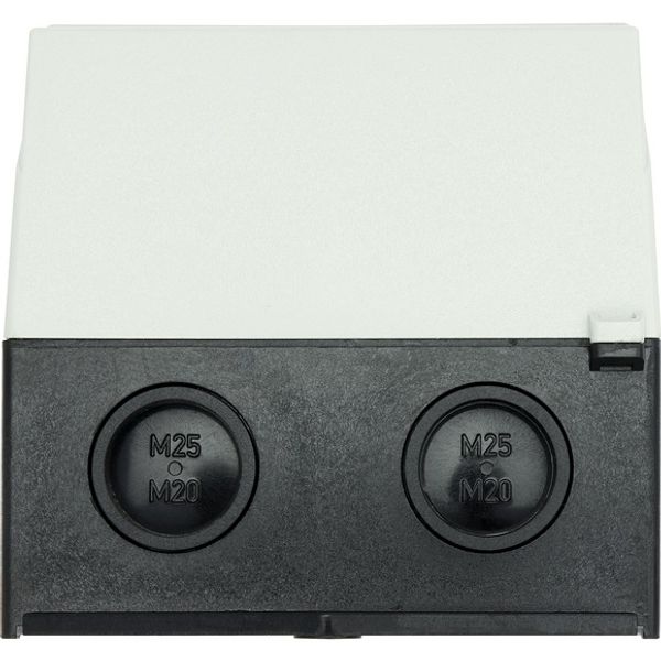 Insulated enclosure CI-K2H, H x W x D = 181 x 100 x 80 mm, for T0-2, hard knockout version, with mounting plate screen image 9