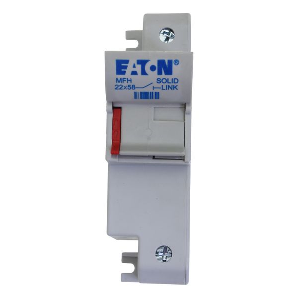 Fuse-holder, low voltage, 125 A, AC 690 V, 22 x 58 mm, Neutral, IEC image 14