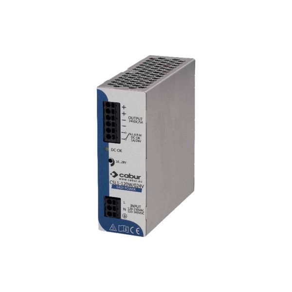 Single phase power supply IN: 120–230 Vac / OUT: 24 Vdc 5 A image 1