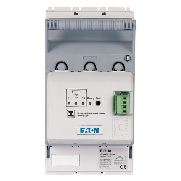 NH fuse-switch 3p flange connection M8 max. 95 mm², busbar 60 mm, electronic fuse monitoring, NH000 & NH00 image 12