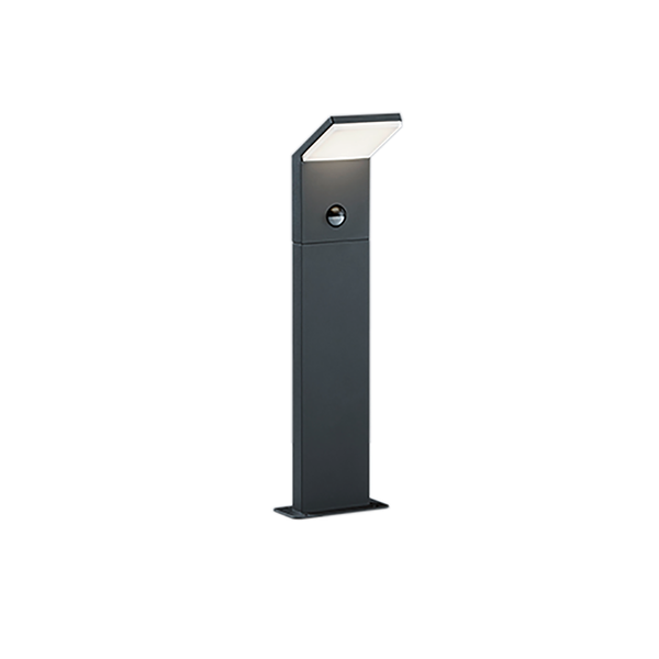 Pearl LED pole 50 cm anthracite motion sensor image 1