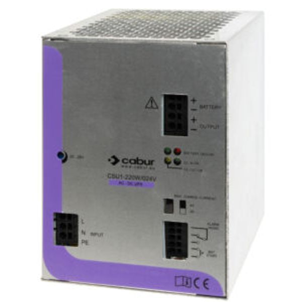 DC-UPS power supply 120-230Vac / output 24Vdc 10A image 1