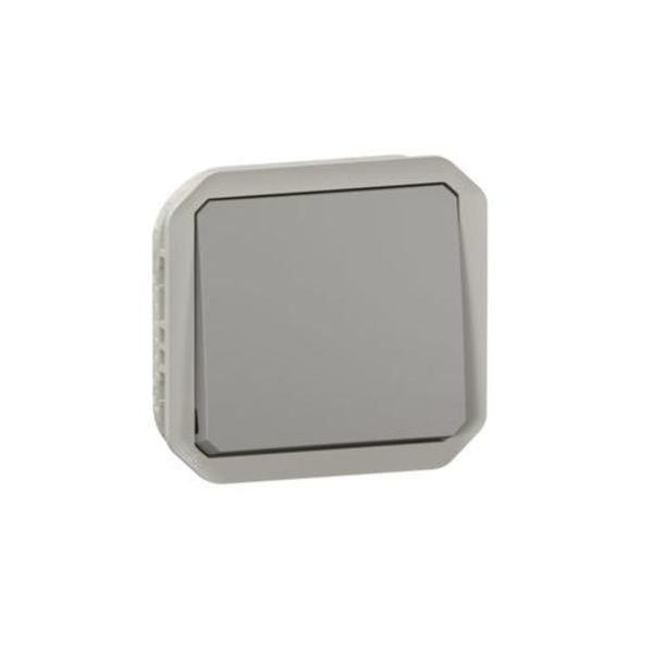 PLEXO 1 GANG 2-WAY SWITCH - GREY - MECHANISM image 1