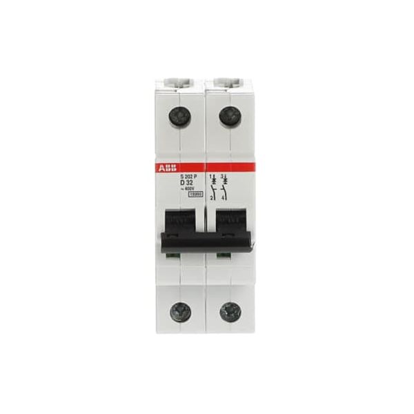 S202P-D32 Miniature Circuit Breaker - 2P - D - 32 A image 6
