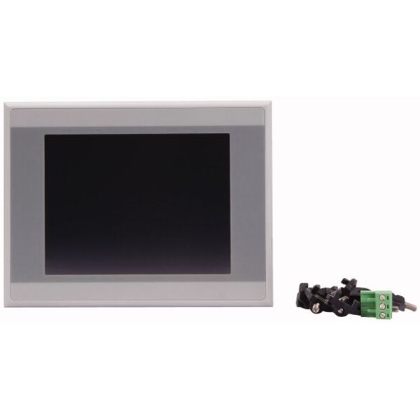 Touch panel, 24 V DC, 5.7z, TFTcolor, ethernet, RS232, (PLC) image 1