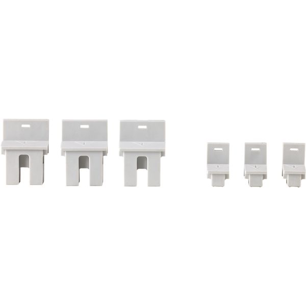 3 x Bus connector plug between base unit and expansion unit/bus module and 3 x end covers, For use with easyE4 image 8