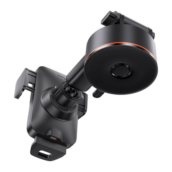 Car Suction Mount for 4.7-7.5" Smarhphones with Wireless Charging 15W, IR Sensor image 7