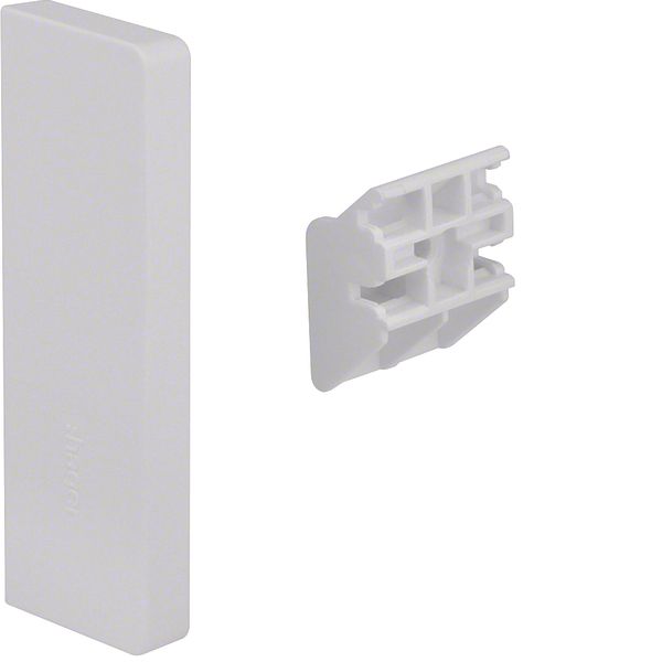 End cap right/left for trunking tehalit.SL 20x80mm pure white image 1