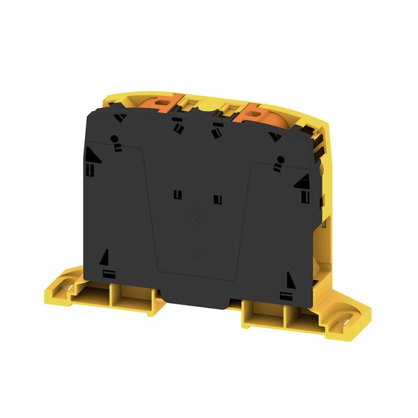 Feed-through terminal block, PUSH IN, 95 mm², 1000 V, 232 A image 1