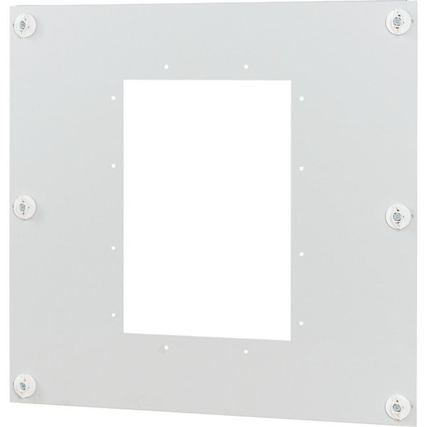 Front plate IZMX16, withdrawable, HxW=500x600mm image 4