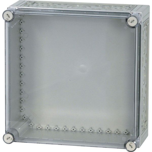 Insulated enclosure, +knockouts, HxWxD=375x375x175mm image 4