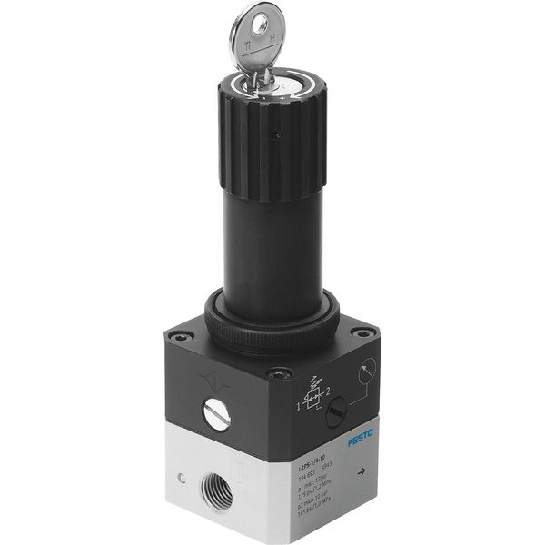 LRPS-1/4-2,5 Precision pressure regulator image 1