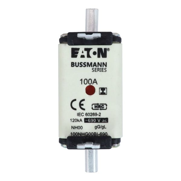 Fuse-link, high speed, 250 A, AC 1000 V, size 00, 30 x 47 x 98 mm, aR, DIN, IEC, single indicator image 30