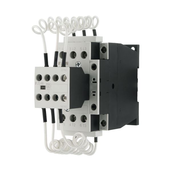 Contactor for capacitors, with series resistors, 25 kVAr, 48 V 50 Hz image 4