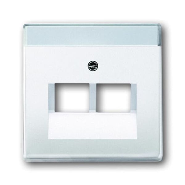 1803-02-84-500 CoverPlates (partly incl. Insert) future®, Busch-axcent®, solo®; carat® Studio white image 1