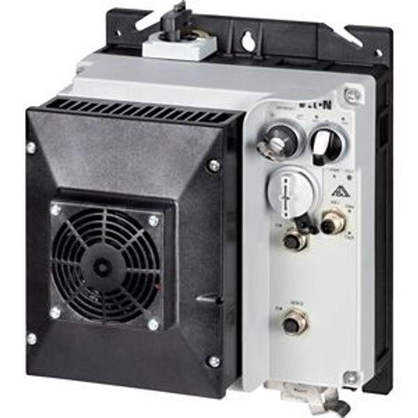 Speed controller, 8.5 A, 4 kW, Sensor input 4, AS-Interface®, S-7.4 for 31 modules, HAN Q5, with manual override switch, with fan image 13