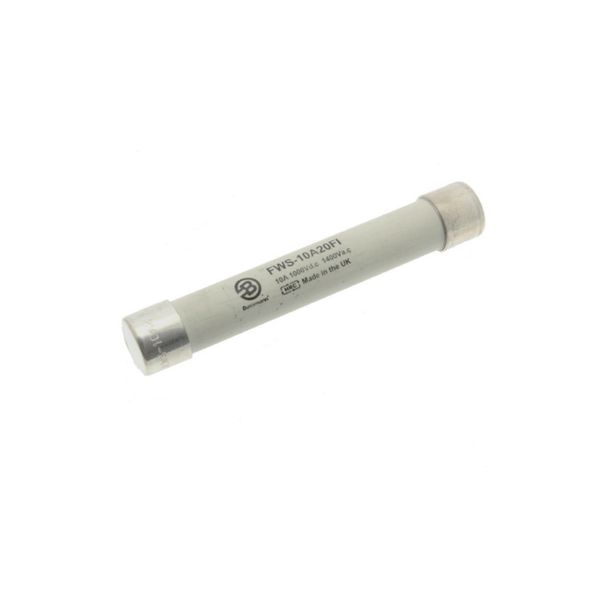 Fuse-link, high speed, 10 A, AC 1400 V, DC 1000 V, 20 x 127 mm, gS, IEC, BS, with indicator image 11
