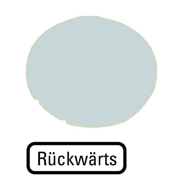 Button lens, flat white, RÜCKWÄRTS image 1