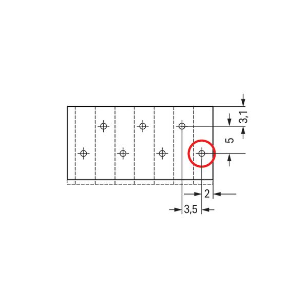 805-308/200-604 THR PCB terminal block; push-button; 1.5 mm² image 5