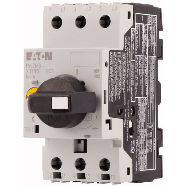Motor-protective circuit-breaker, 3p, Ir=16-20A, thumb grip lockable image 3