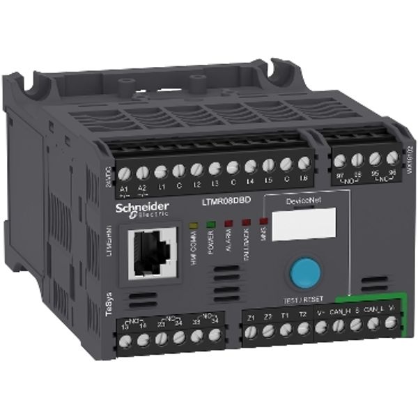 Motor Management, TeSys T, motor controller, DeviceNet, 6 logic inputs, 3 relay logic outputs, 0.4 to 8A, 24VDC image 3