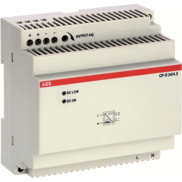 CP-D 24/4.2 Power supply In: 100-240VAC Out: 24VDC/4.2A image 3