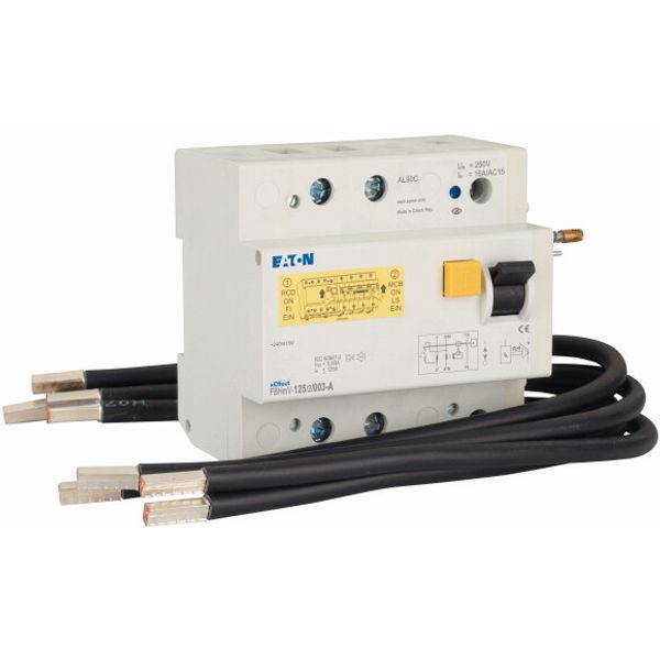 Residual-current circuit breaker trip block for AZ, 125A, 2p, 30mA, type A image 4