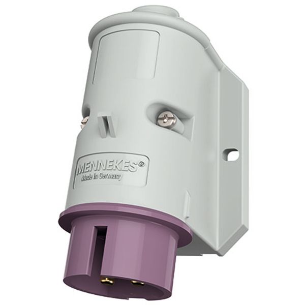 Wall mounted inlet, 32A3p0h, IP44 image 2