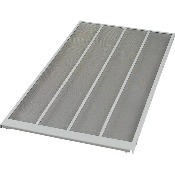 Grid / metal braiding IP4X for rear walls, 4 columns, grey image 2