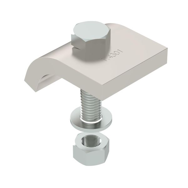 KWS 20 A2 Clamping profile with hexagon screw, h = 20 mm 60x50 image 1