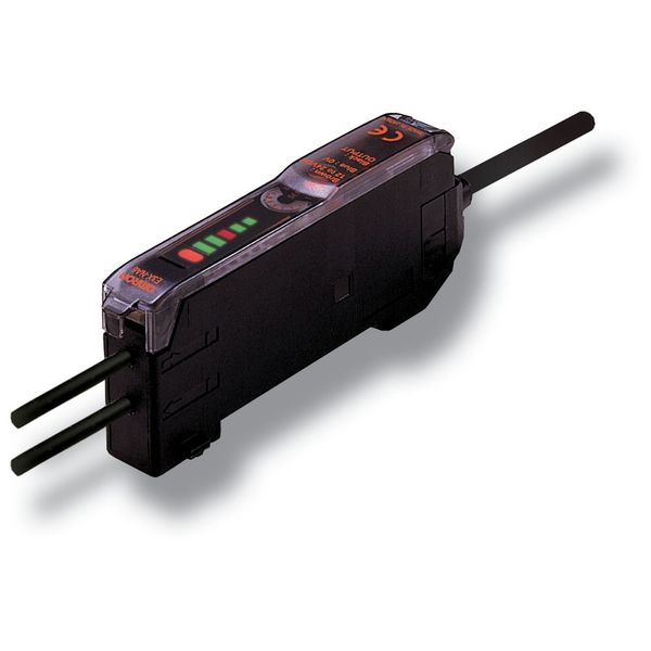 Photoelectric sensor, optical fibre amplifier, bar LED display, diagno image 4