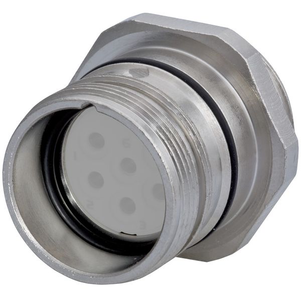 Housing (circular connector), M23, Copper-zinc alloy, IP67, IP69K image 2