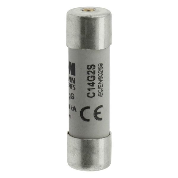 Fuse-link, LV, 2 A, AC 500 V, 14 x 51 mm, gL/gG, IEC, with striker image 22