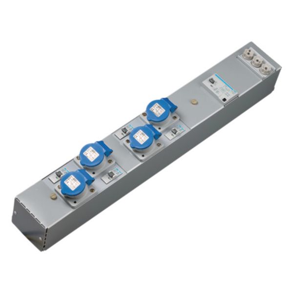 Socket strip, KVS, 4 x CEE 16A, 3-pin image 1