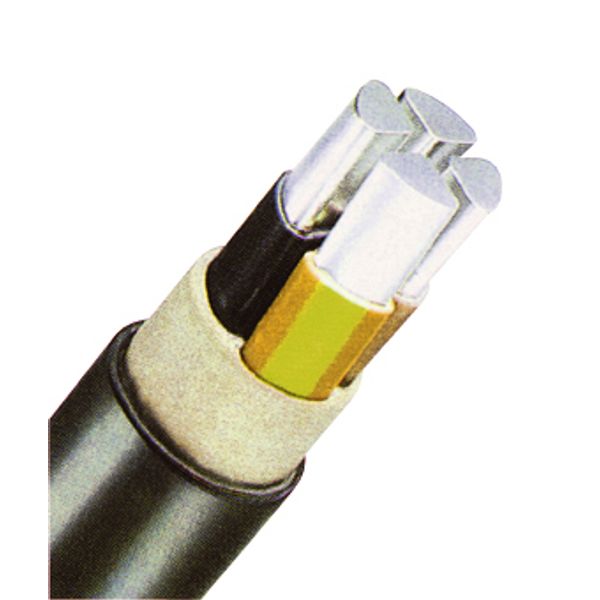 PVC Insulated Cable Alu Conductor 0,6/1kV N-AYY-O 1x185rm bk image 1