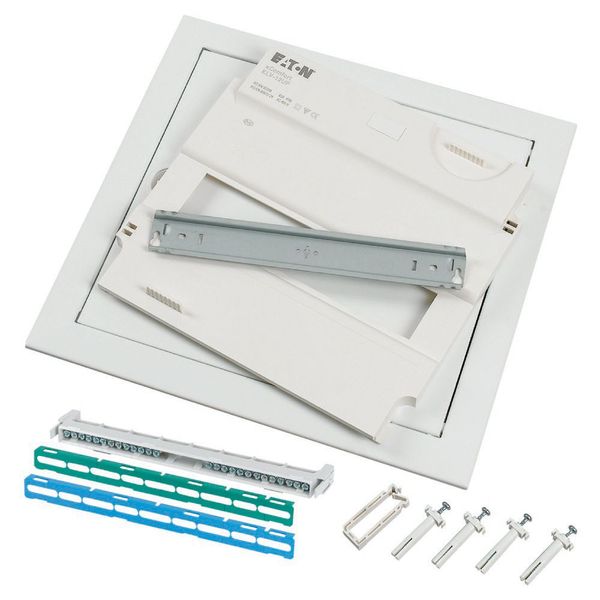 Flush-mounting expansion kit with screw terminal, 1-row, form of delivery for projects image 2