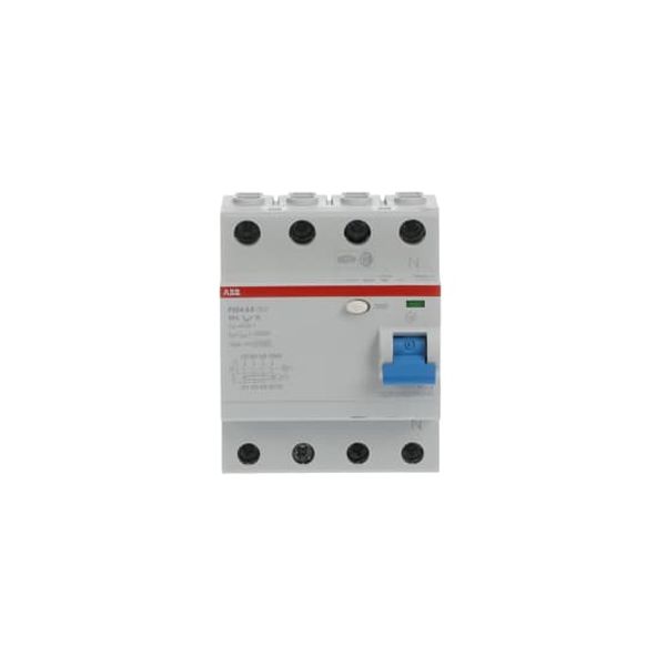 F204 A S-100/1 Residual Current Circuit Breaker 4P A type 1000 mA image 3