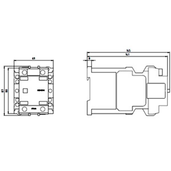 Contactor size 2, 2-pole DC-3 and 5... image 1