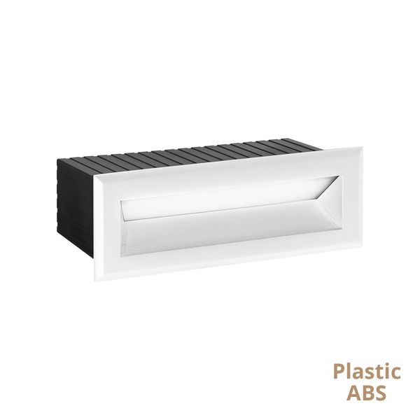 Wall Recessed Light White Flik image 1