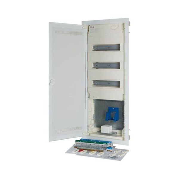 KLV-60HWS-W-HY36-F Eaton xComfort KLV hybrid distribution board image 1